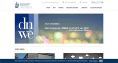 Desktop Screenshot of dnwe.de